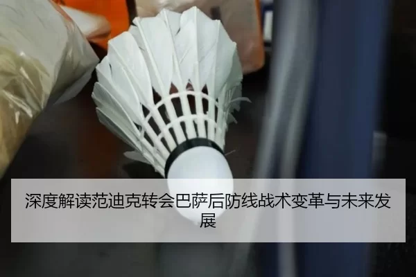深度解读范迪克转会巴萨后防线战术变革与未来发展